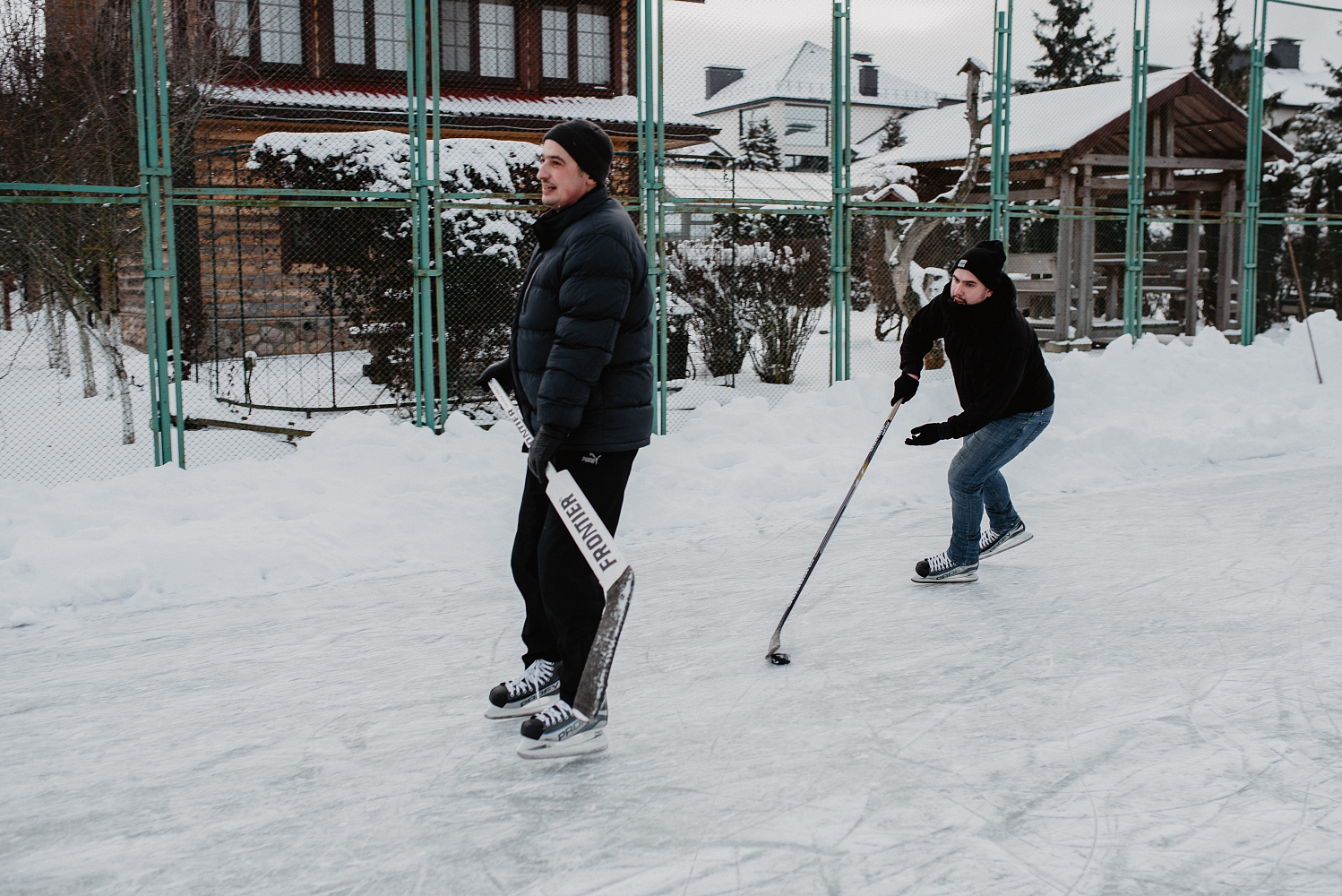 Каток (зимой) — Загородный комплекс «Версаль»